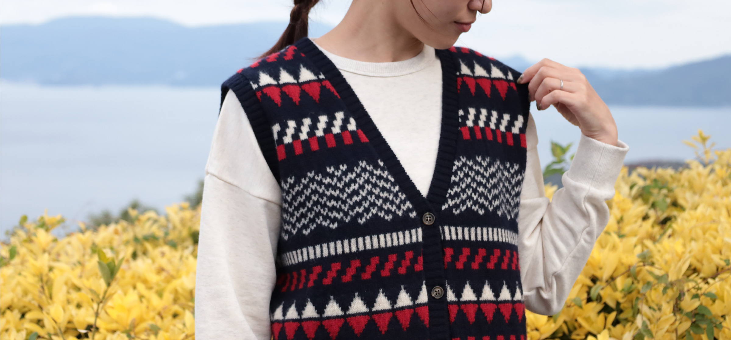 Knit Vest Collection　出会う、私のニットベスト。