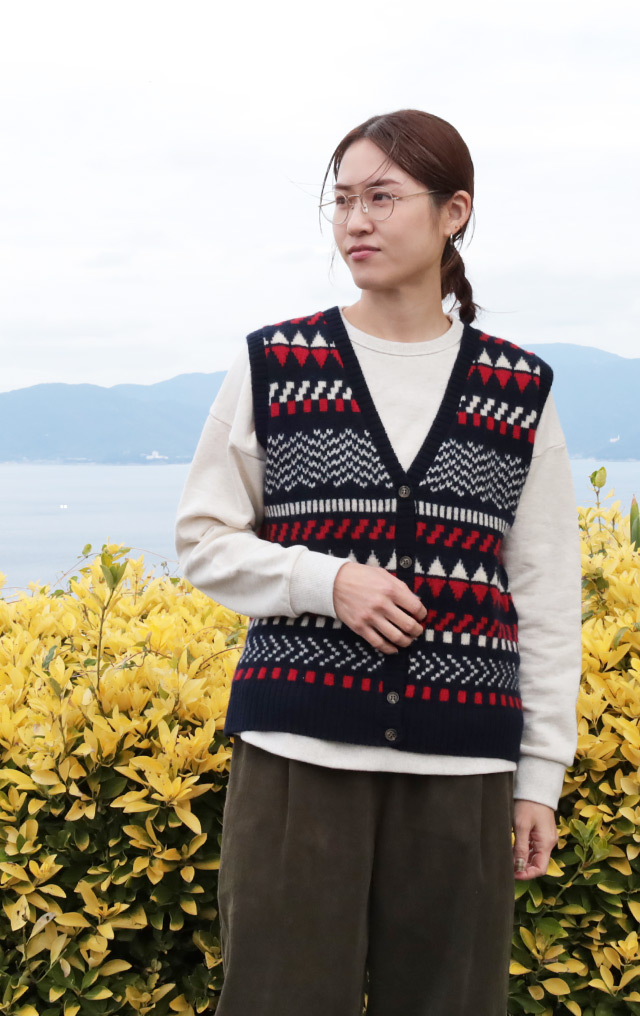 Knit Vest Collection　出会う、私のニットベスト